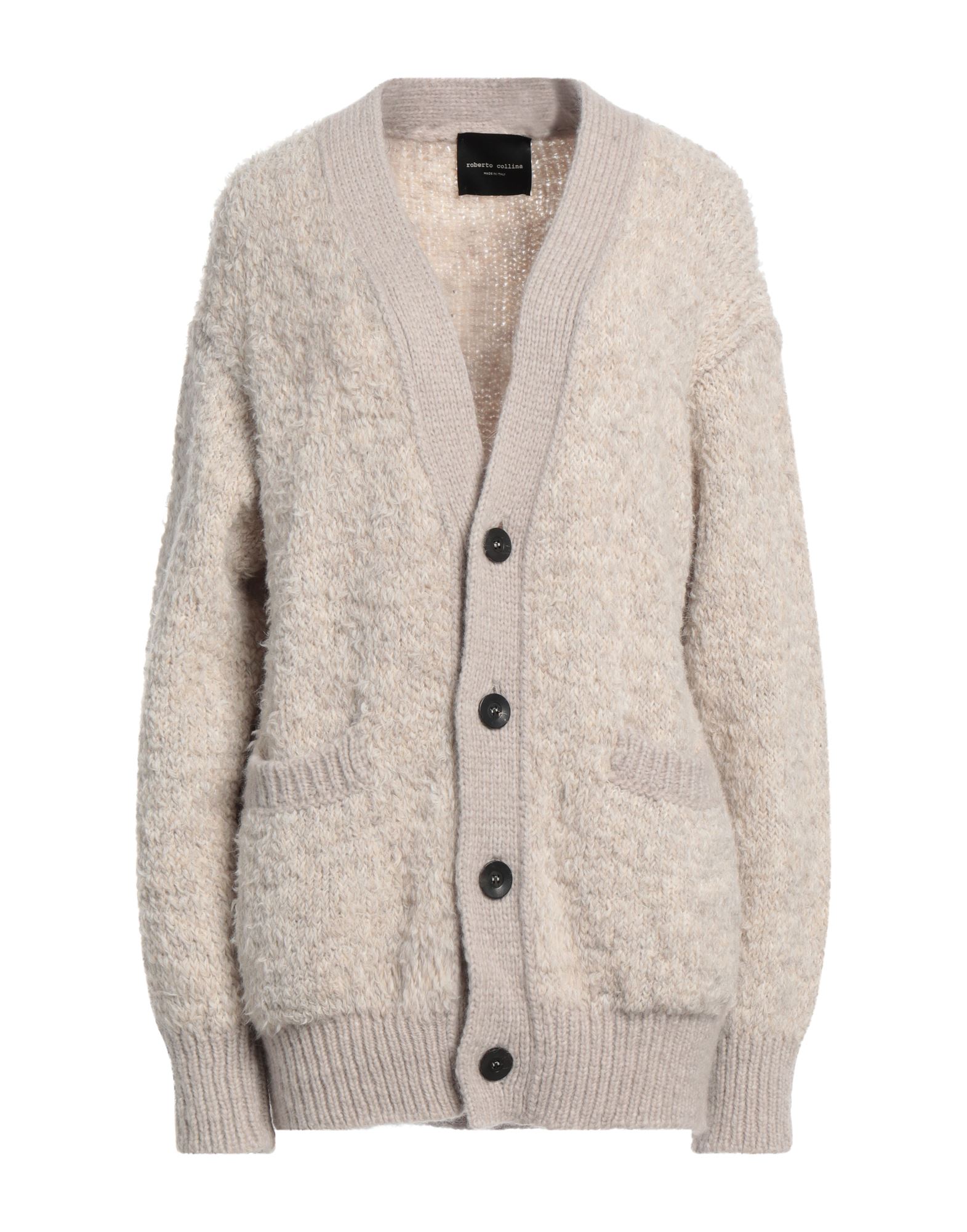 ROBERTO COLLINA Strickjacke Damen Beige von ROBERTO COLLINA