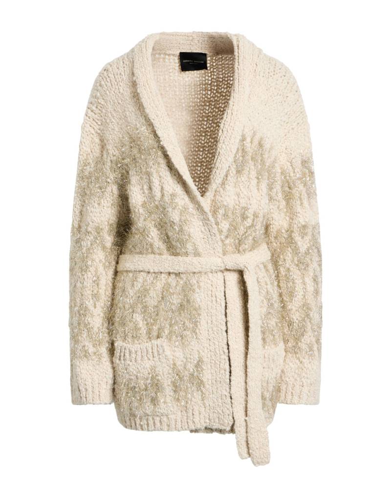 ROBERTO COLLINA Strickjacke Damen Beige von ROBERTO COLLINA