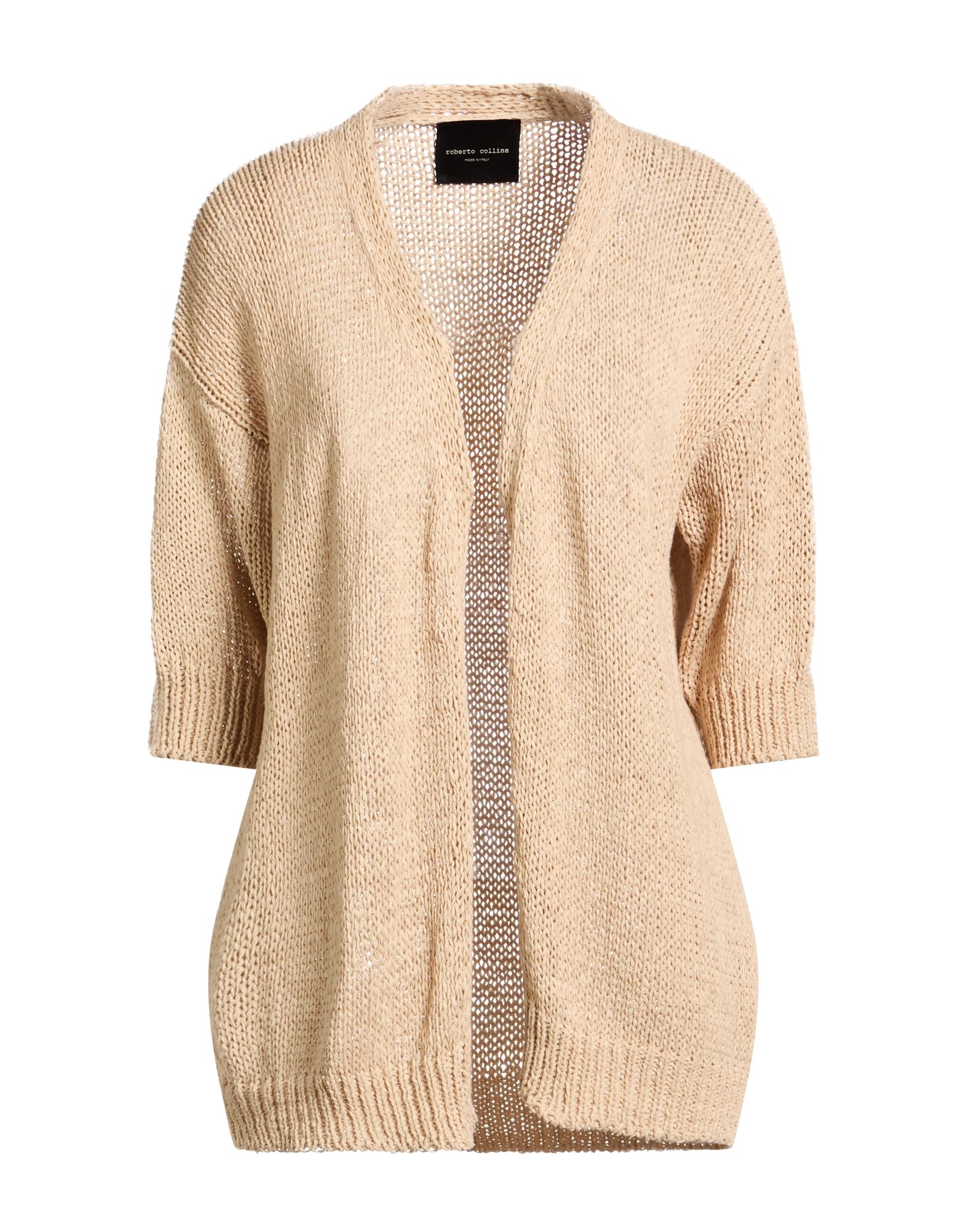 ROBERTO COLLINA Strickjacke Damen Beige von ROBERTO COLLINA