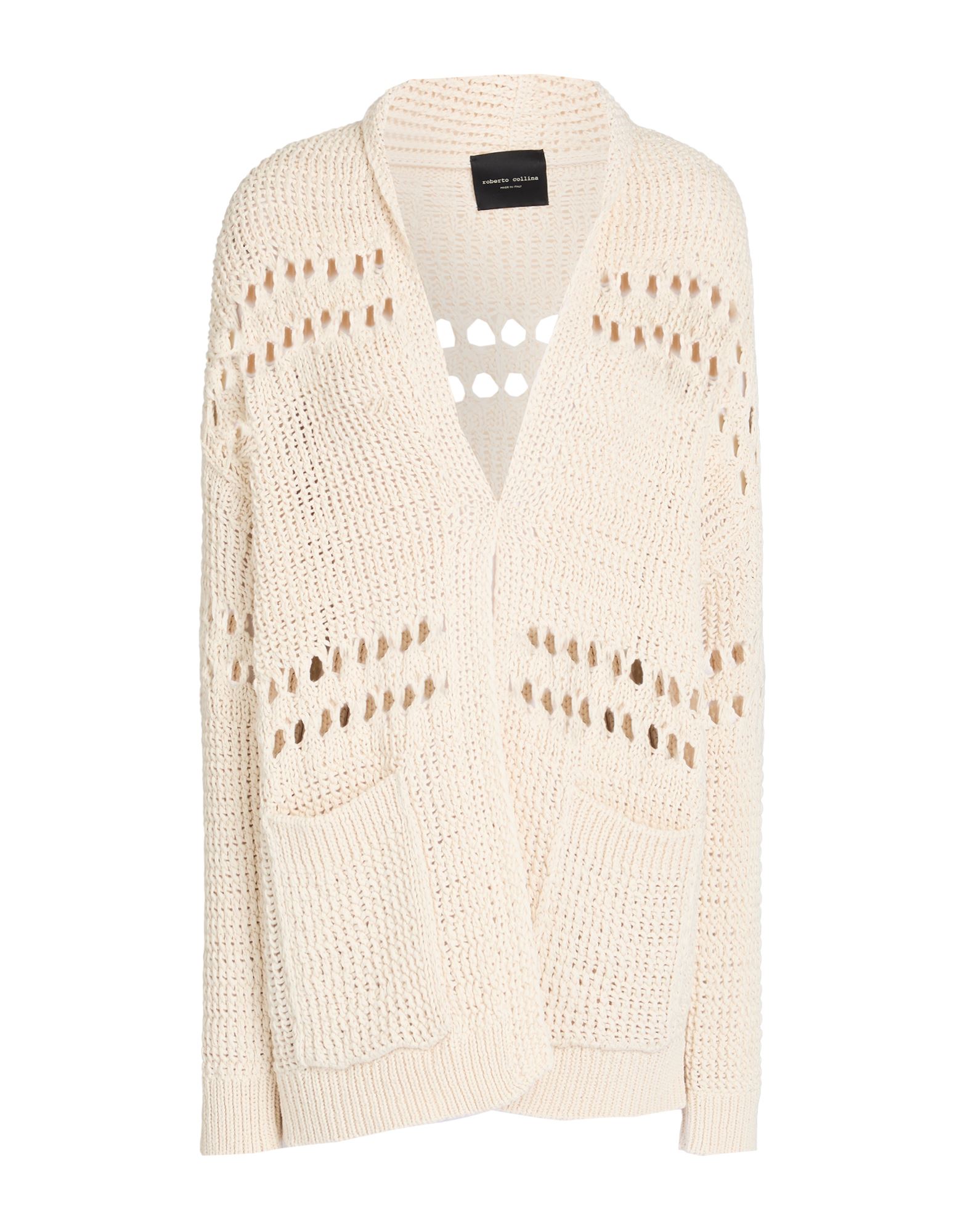 ROBERTO COLLINA Strickjacke Damen Elfenbein von ROBERTO COLLINA