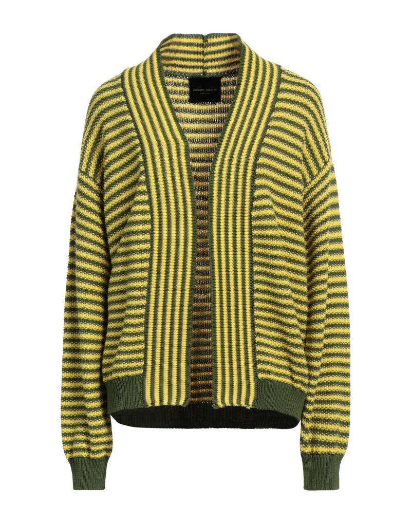 ROBERTO COLLINA Strickjacke Damen Gelb von ROBERTO COLLINA