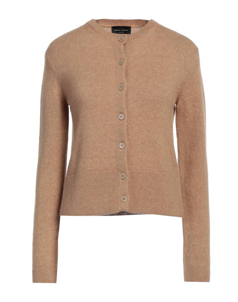 ROBERTO COLLINA Strickjacke Damen Kamel von ROBERTO COLLINA