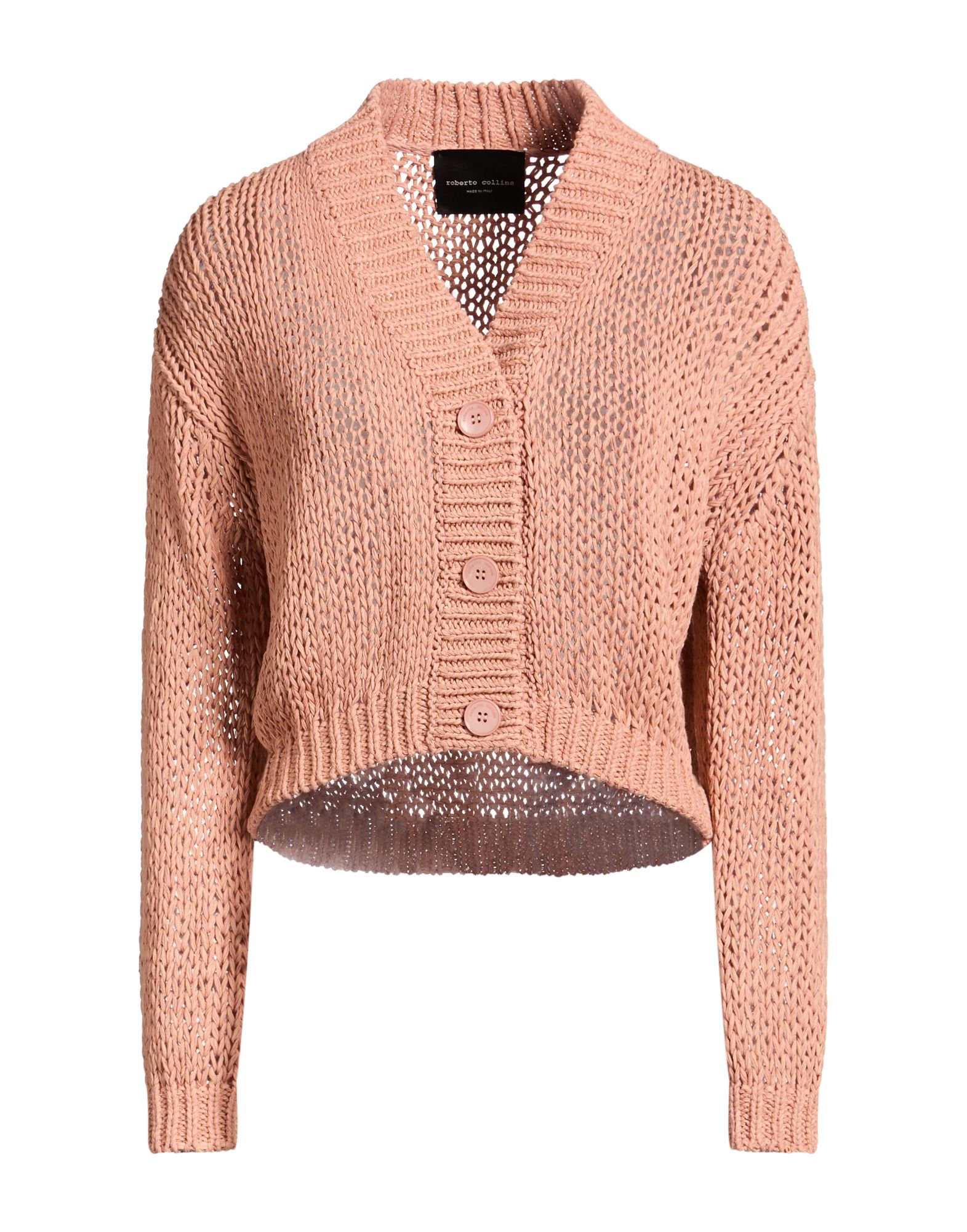 ROBERTO COLLINA Strickjacke Damen Lachs von ROBERTO COLLINA