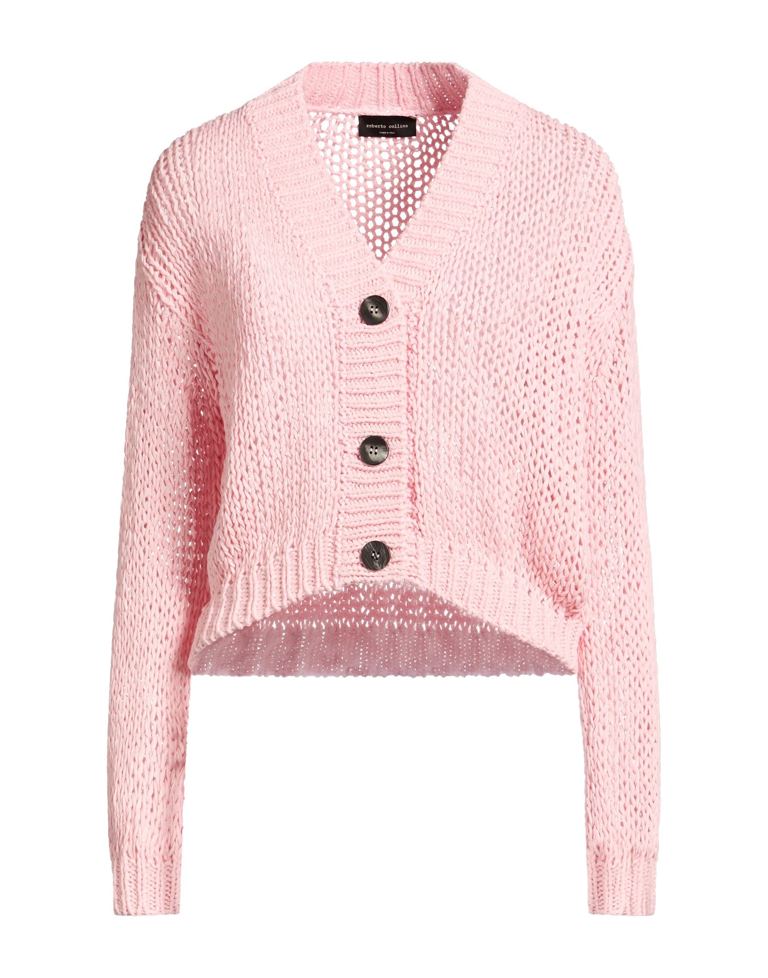 ROBERTO COLLINA Strickjacke Damen Rosa von ROBERTO COLLINA
