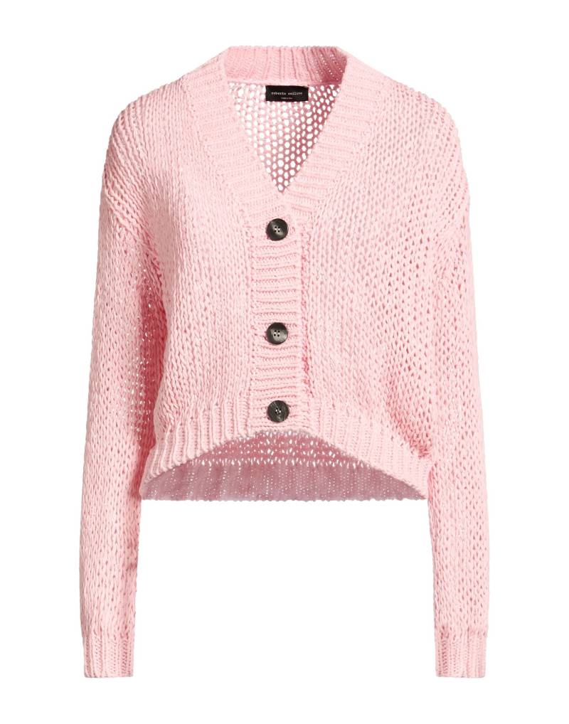 ROBERTO COLLINA Strickjacke Damen Rosa von ROBERTO COLLINA