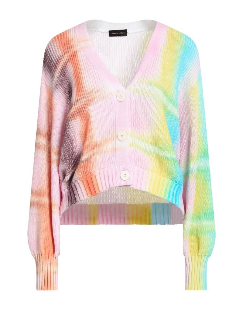 ROBERTO COLLINA Strickjacke Damen Rosa von ROBERTO COLLINA