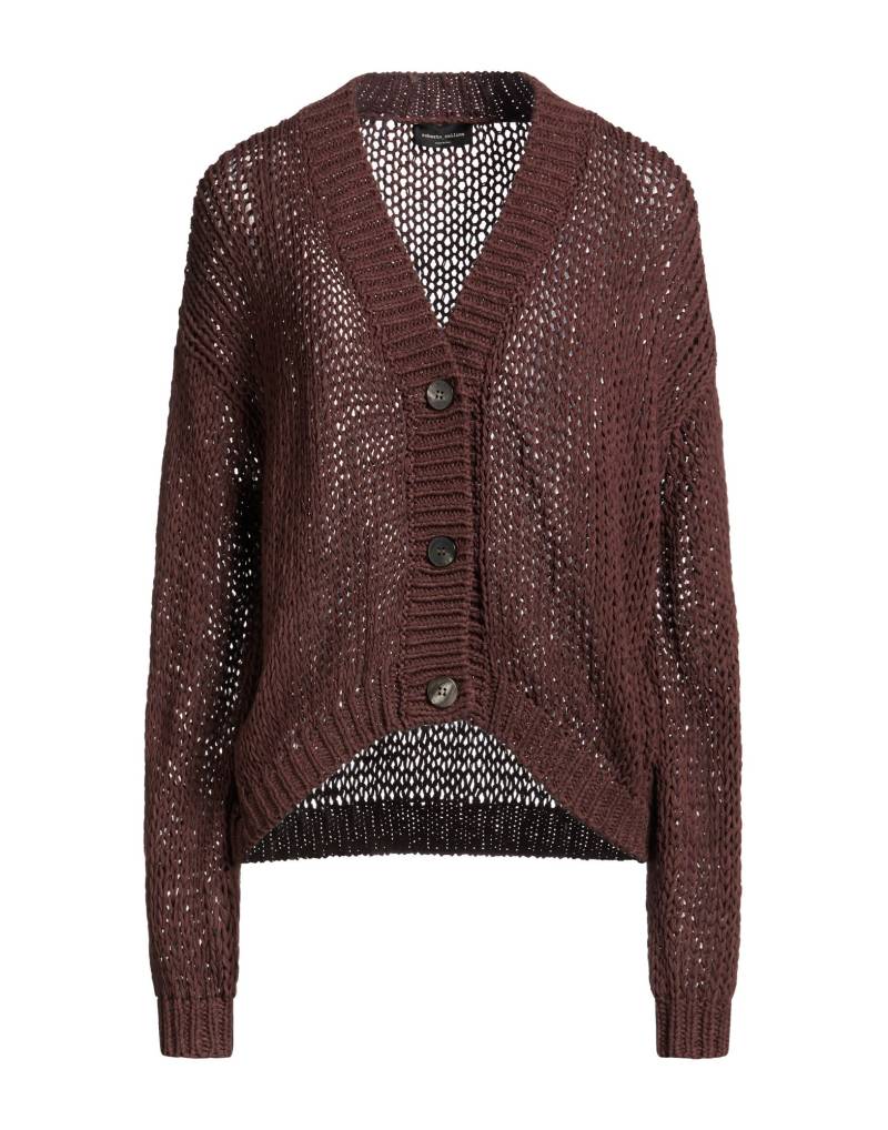 ROBERTO COLLINA Strickjacke Damen Schokobraun von ROBERTO COLLINA