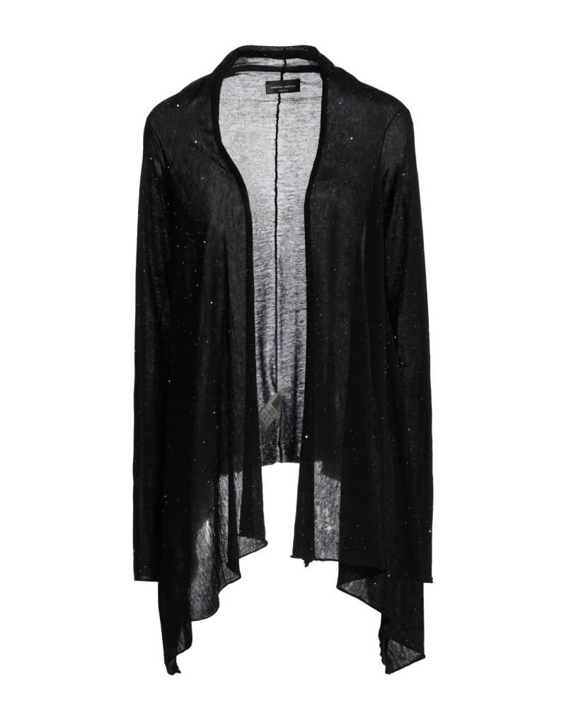 ROBERTO COLLINA Strickjacke Damen Schwarz von ROBERTO COLLINA