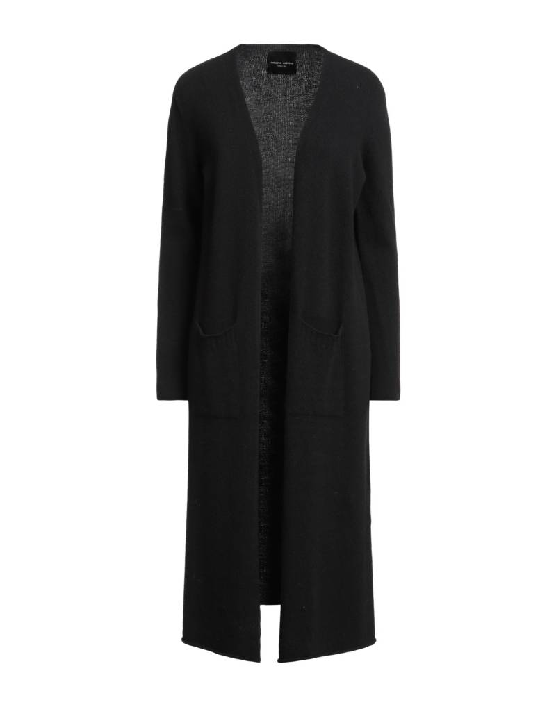 ROBERTO COLLINA Strickjacke Damen Schwarz von ROBERTO COLLINA