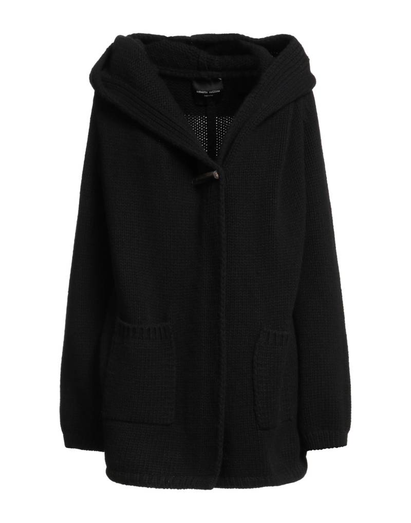 ROBERTO COLLINA Strickjacke Damen Schwarz von ROBERTO COLLINA