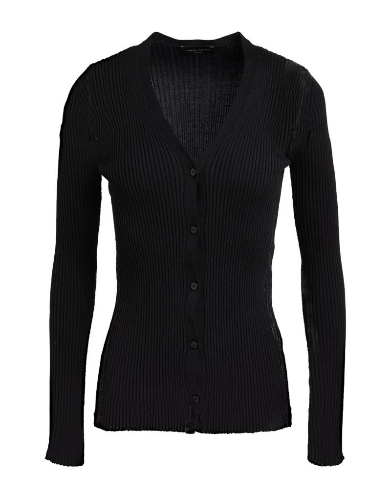 ROBERTO COLLINA Strickjacke Damen Schwarz von ROBERTO COLLINA