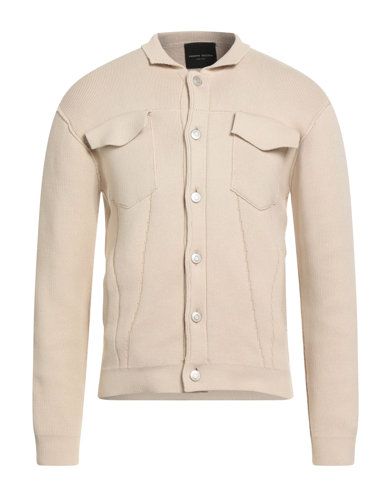 ROBERTO COLLINA Strickjacke Herren Beige von ROBERTO COLLINA
