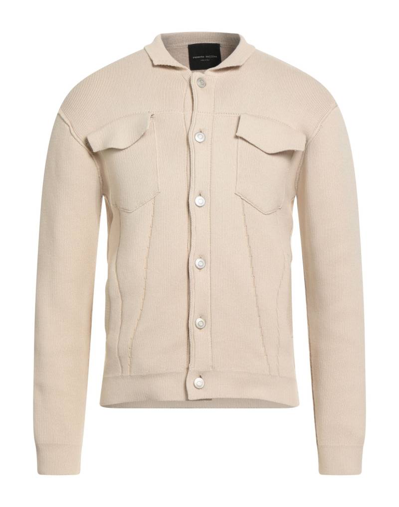 ROBERTO COLLINA Strickjacke Herren Beige von ROBERTO COLLINA