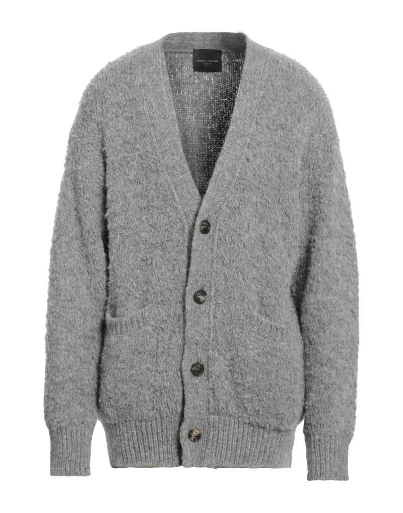 ROBERTO COLLINA Strickjacke Herren Grau von ROBERTO COLLINA