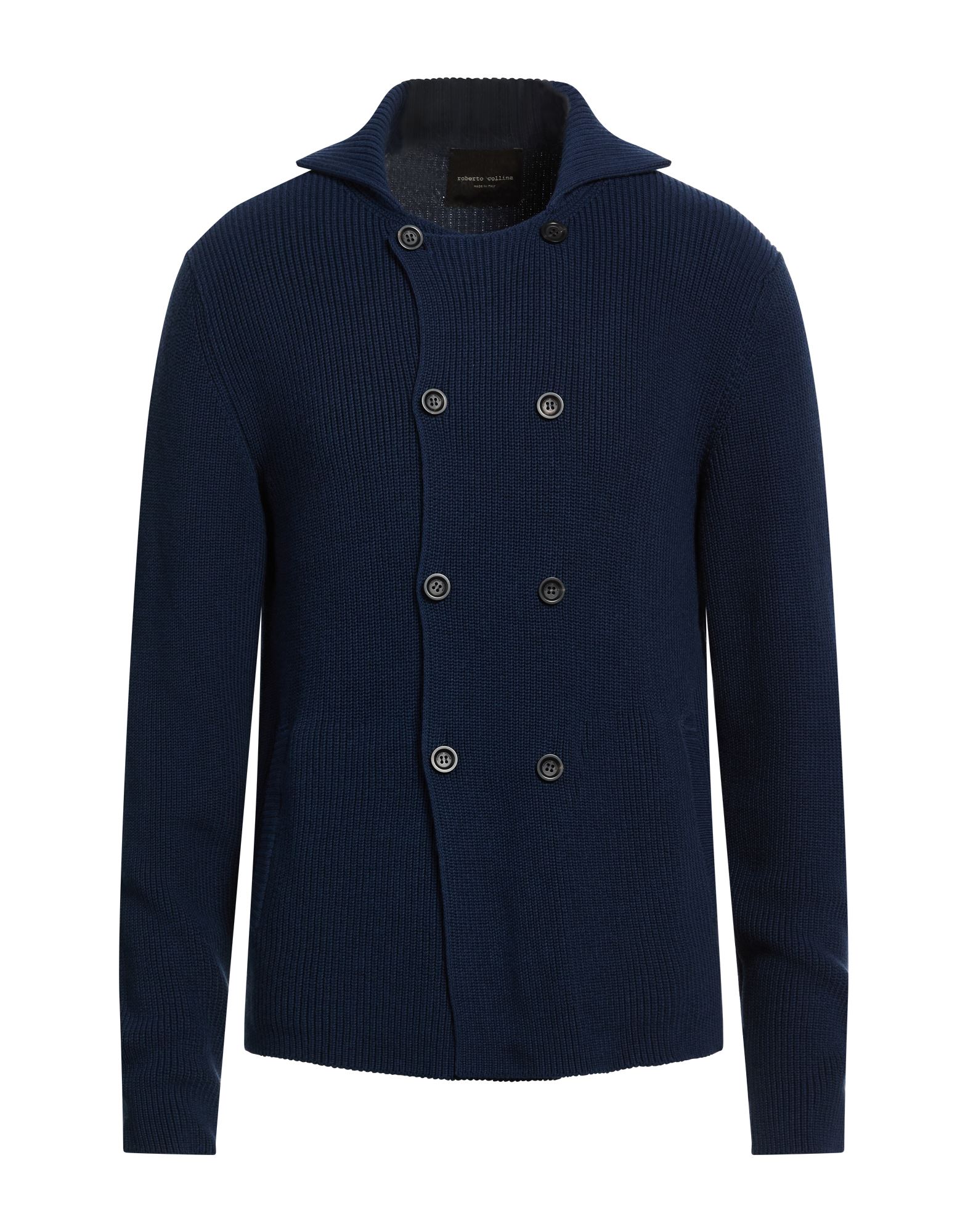ROBERTO COLLINA Strickjacke Herren Nachtblau von ROBERTO COLLINA