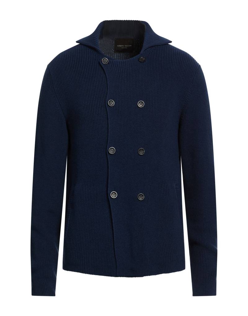 ROBERTO COLLINA Strickjacke Herren Nachtblau von ROBERTO COLLINA