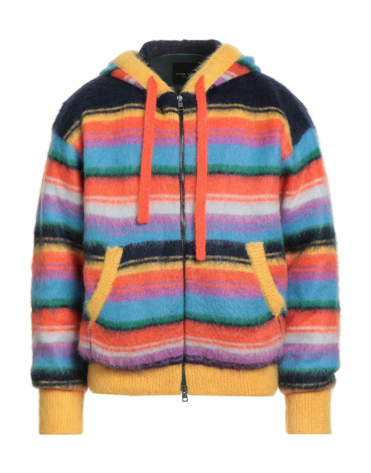 ROBERTO COLLINA Strickjacke Herren Ringelblume von ROBERTO COLLINA