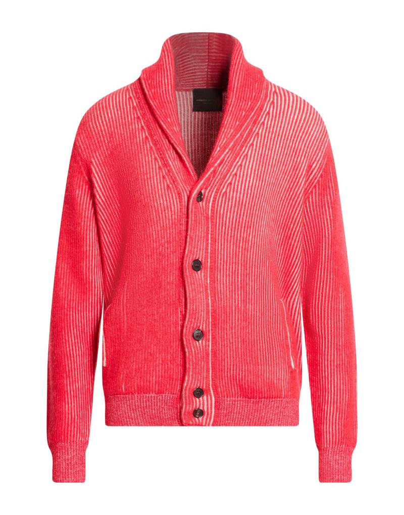 ROBERTO COLLINA Strickjacke Herren Rot ROBERTO COLLINA Strickjacke Herren Rot von ROBERTO COLLINA