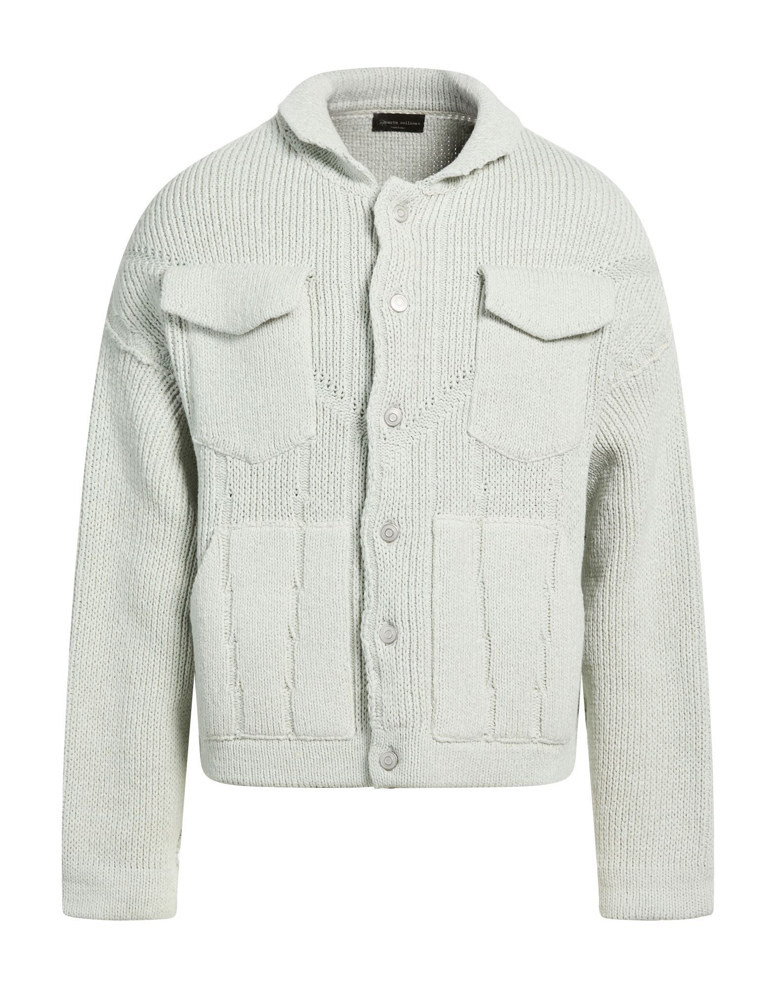 ROBERTO COLLINA Strickjacke Herren Säuregrün von ROBERTO COLLINA