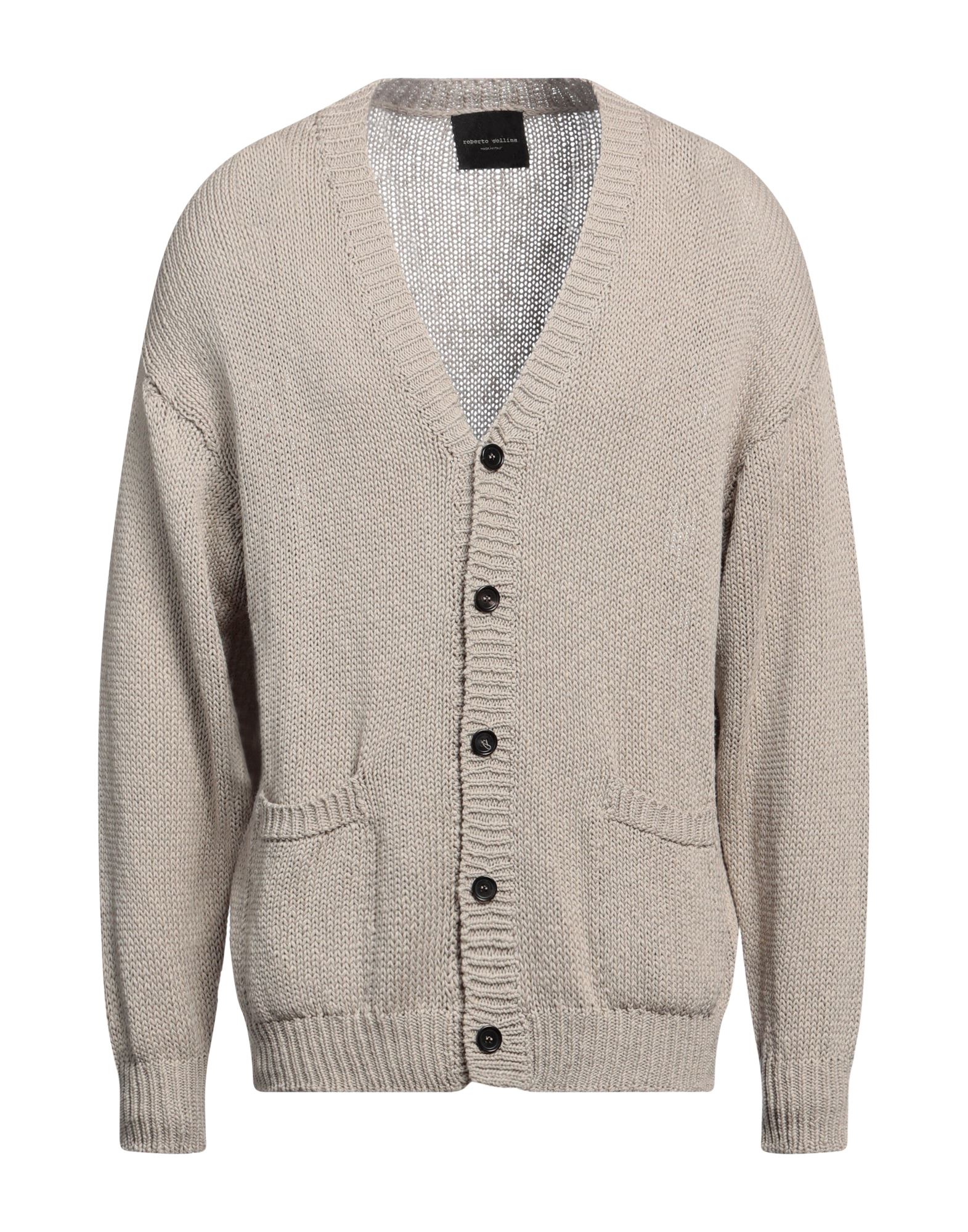 ROBERTO COLLINA Strickjacke Herren Sand von ROBERTO COLLINA