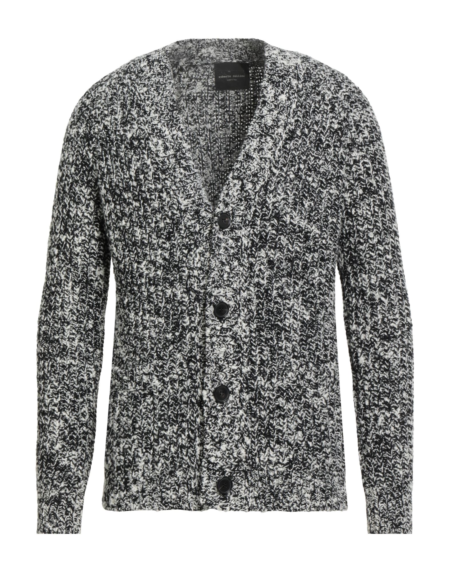 ROBERTO COLLINA Strickjacke Herren Schwarz von ROBERTO COLLINA