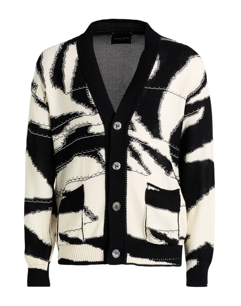 ROBERTO COLLINA Strickjacke Herren Schwarz von ROBERTO COLLINA