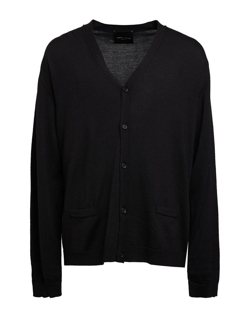 ROBERTO COLLINA Strickjacke Herren Schwarz von ROBERTO COLLINA