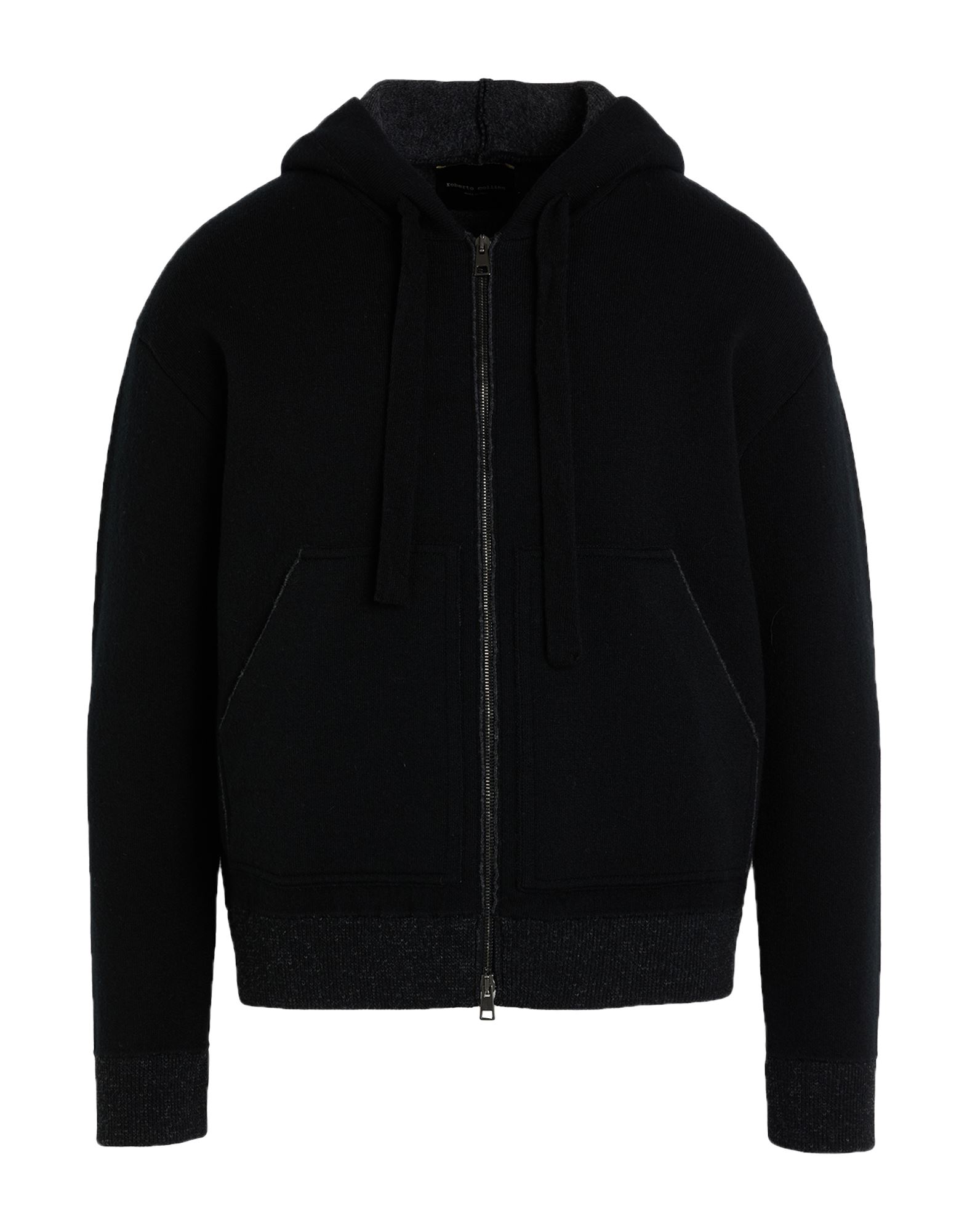 ROBERTO COLLINA Strickjacke Herren Schwarz von ROBERTO COLLINA