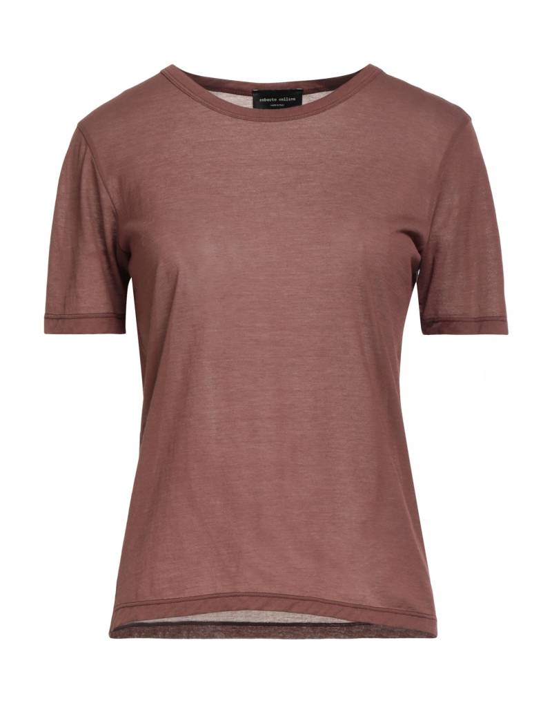 ROBERTO COLLINA T-shirts Damen Schokobraun von ROBERTO COLLINA