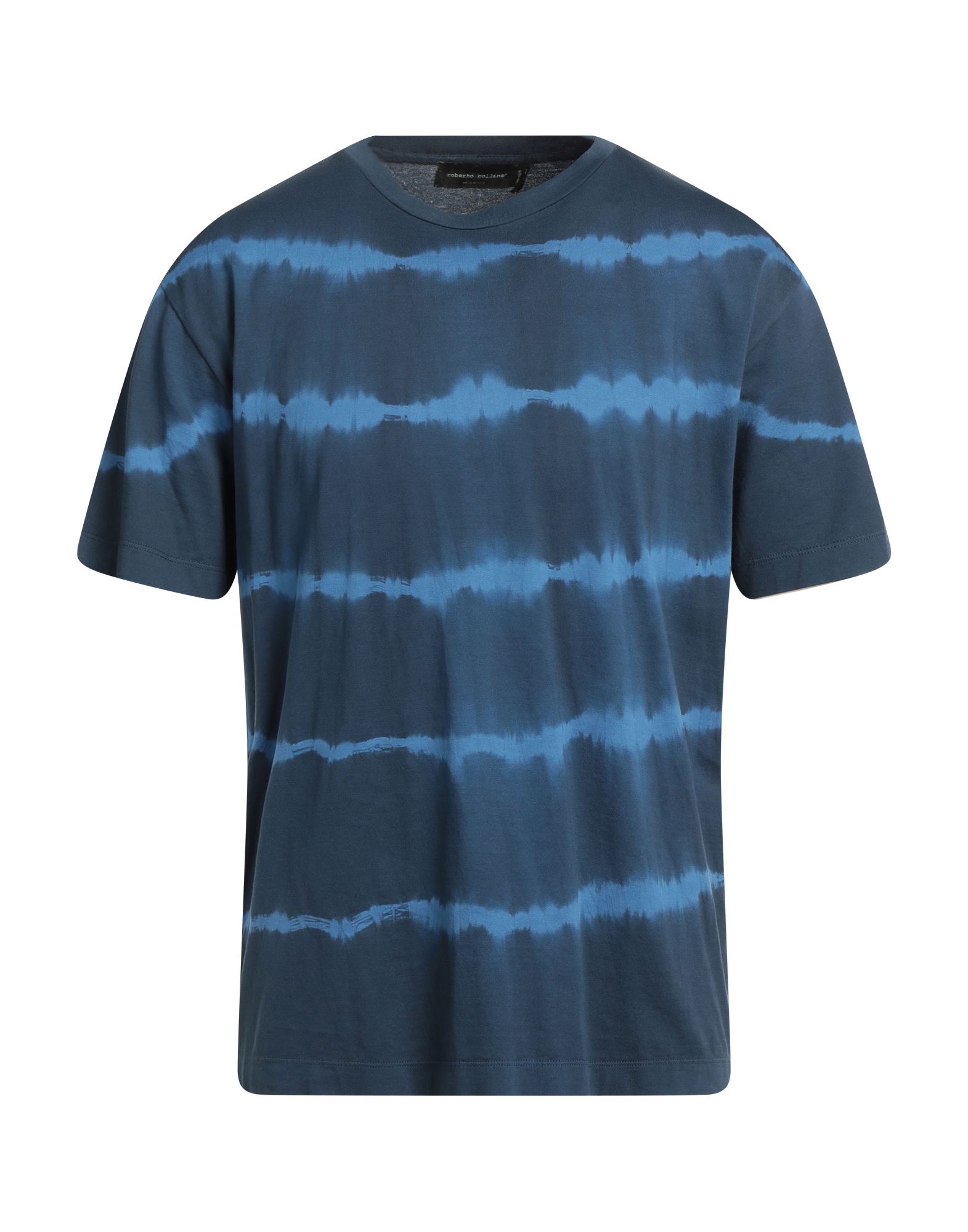 ROBERTO COLLINA T-shirts Herren Blau von ROBERTO COLLINA