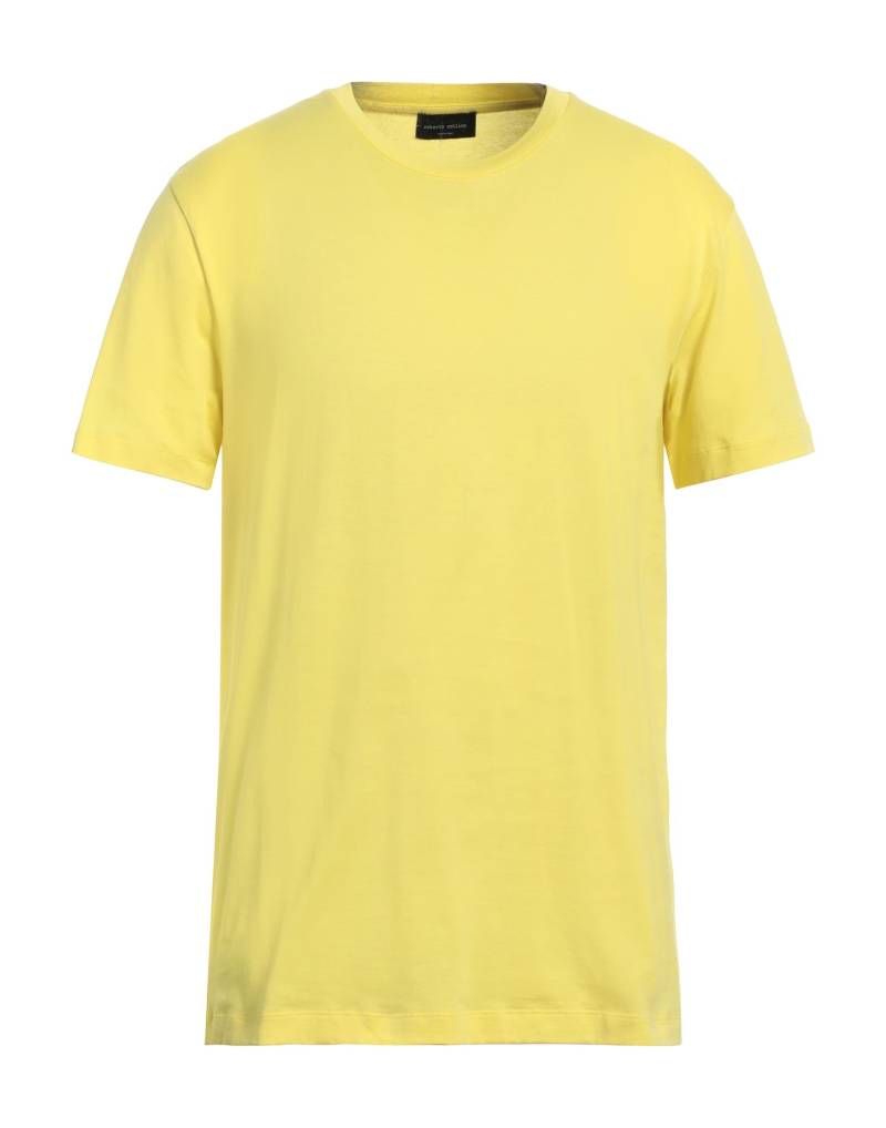 ROBERTO COLLINA T-shirts Herren Gelb von ROBERTO COLLINA
