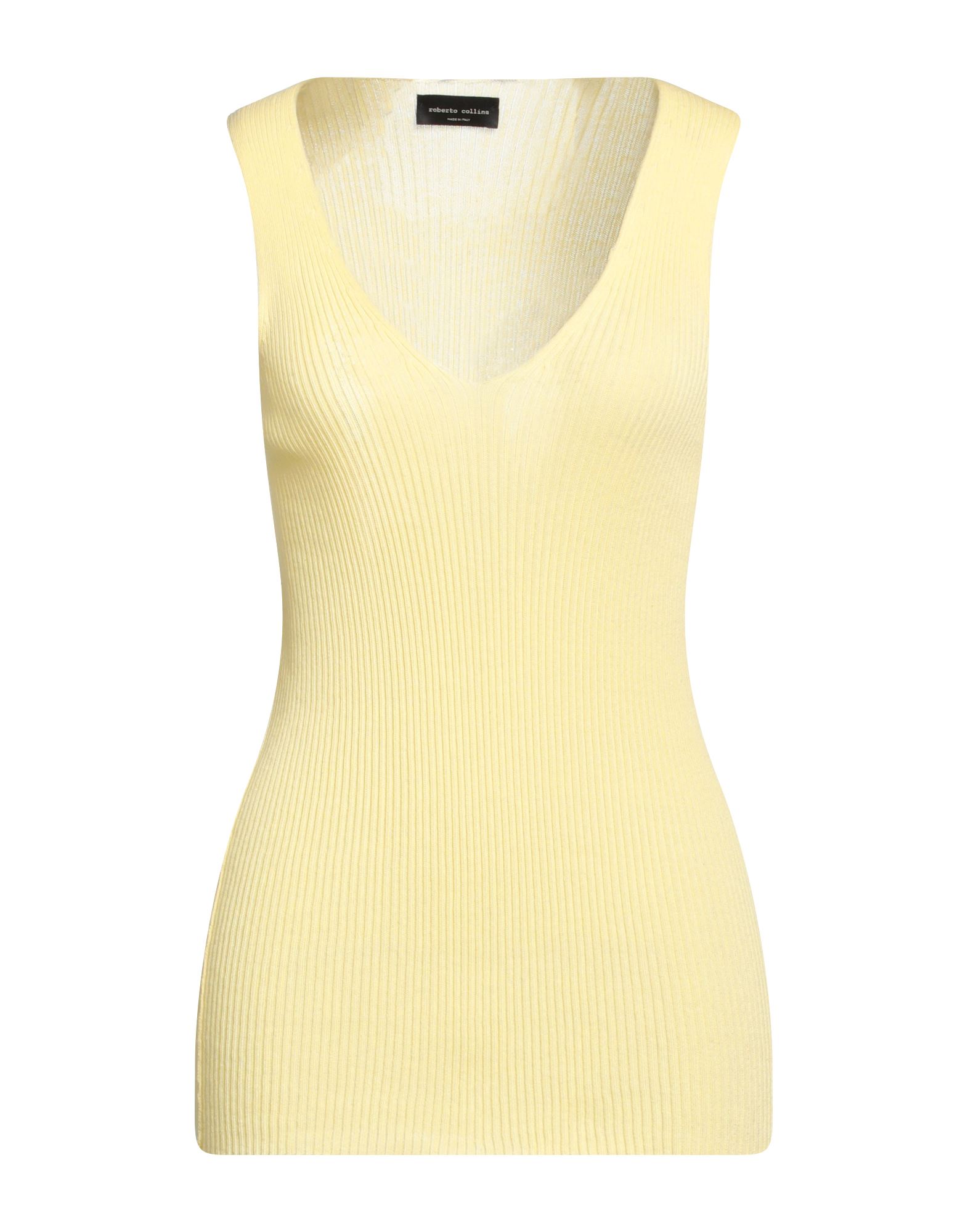 ROBERTO COLLINA Tank Top Damen Gelb von ROBERTO COLLINA