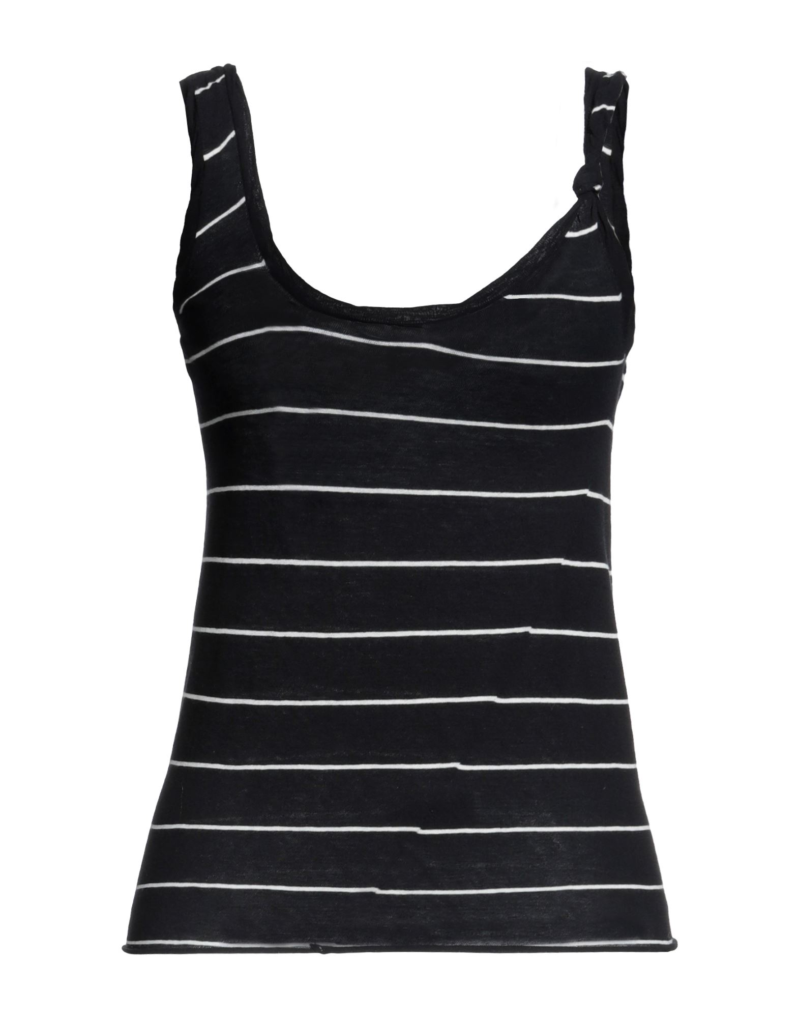 ROBERTO COLLINA Tank Top Damen Schwarz von ROBERTO COLLINA