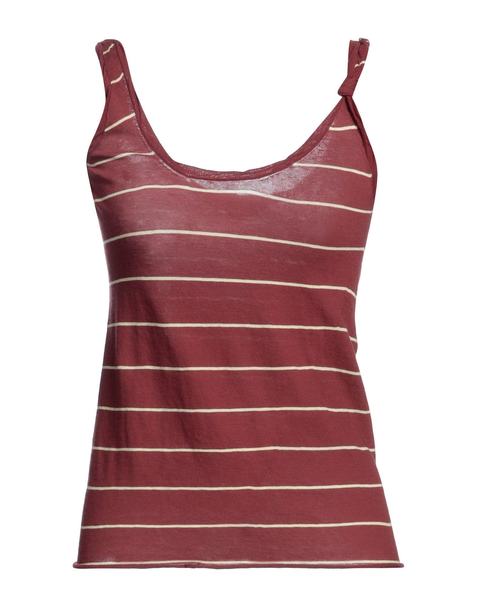 ROBERTO COLLINA Tank Top Damen Ziegelrot von ROBERTO COLLINA