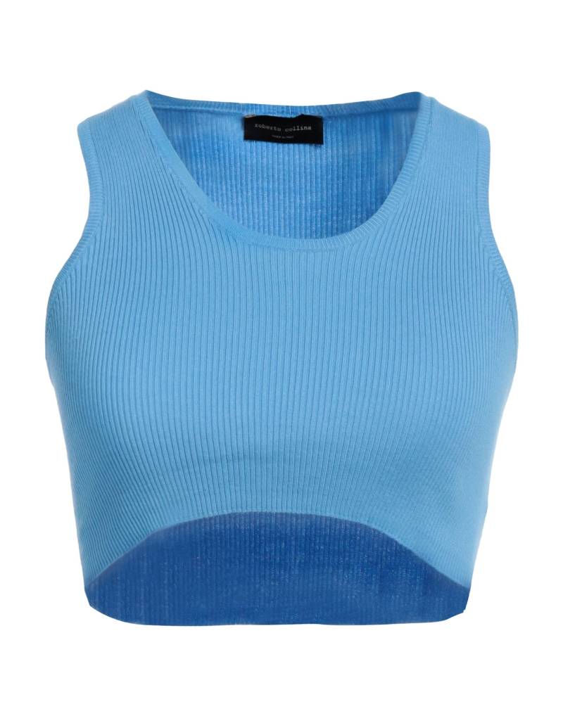ROBERTO COLLINA Top Damen Azurblau von ROBERTO COLLINA