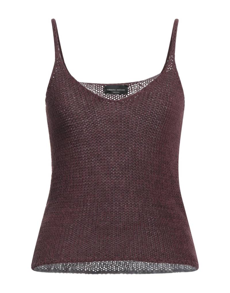 ROBERTO COLLINA Top Damen Bordeaux von ROBERTO COLLINA