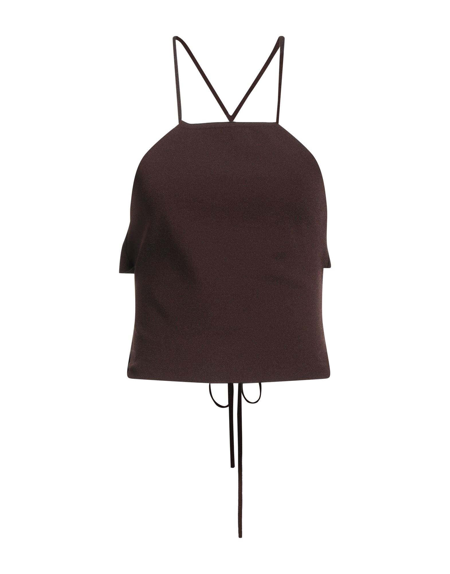 ROBERTO COLLINA Top Damen Dunkelbraun ROBERTO COLLINA Top Damen Dunkelbraun von ROBERTO COLLINA
