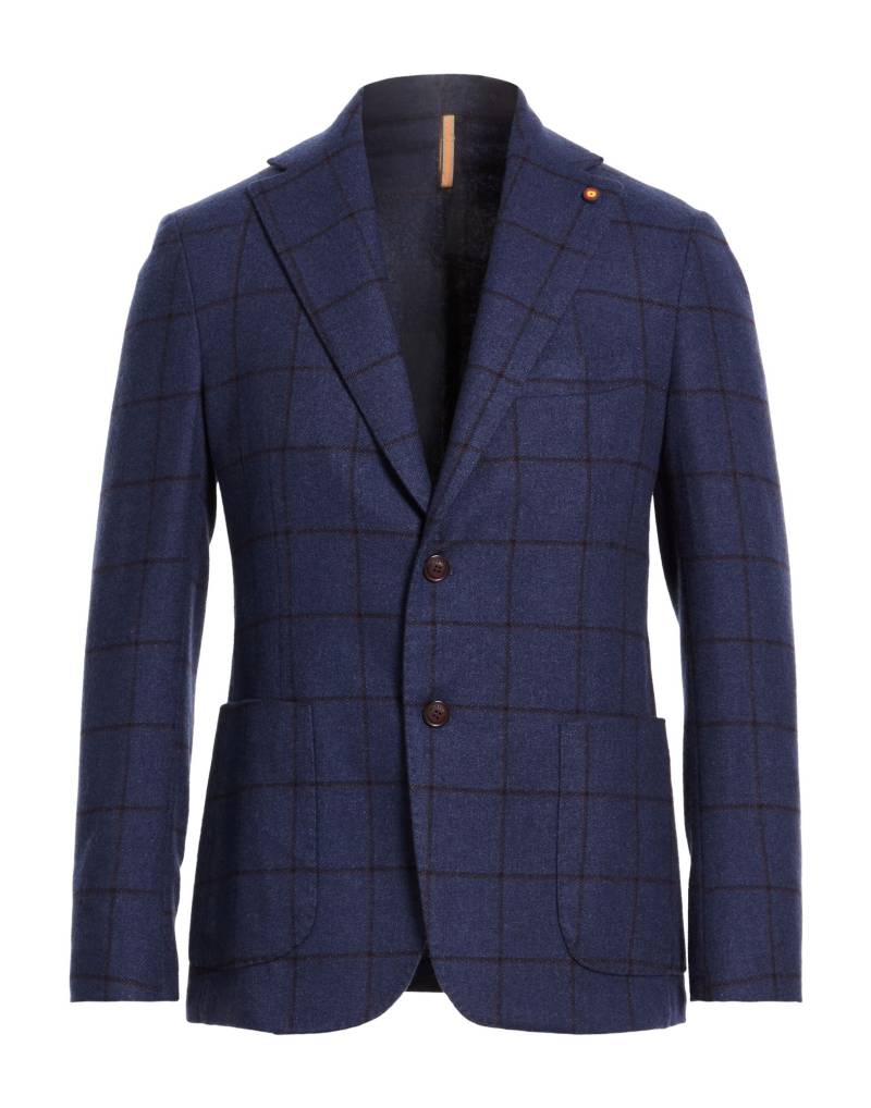 ROBERTO P  Luxury Blazer Herren Blau von ROBERTO P  Luxury
