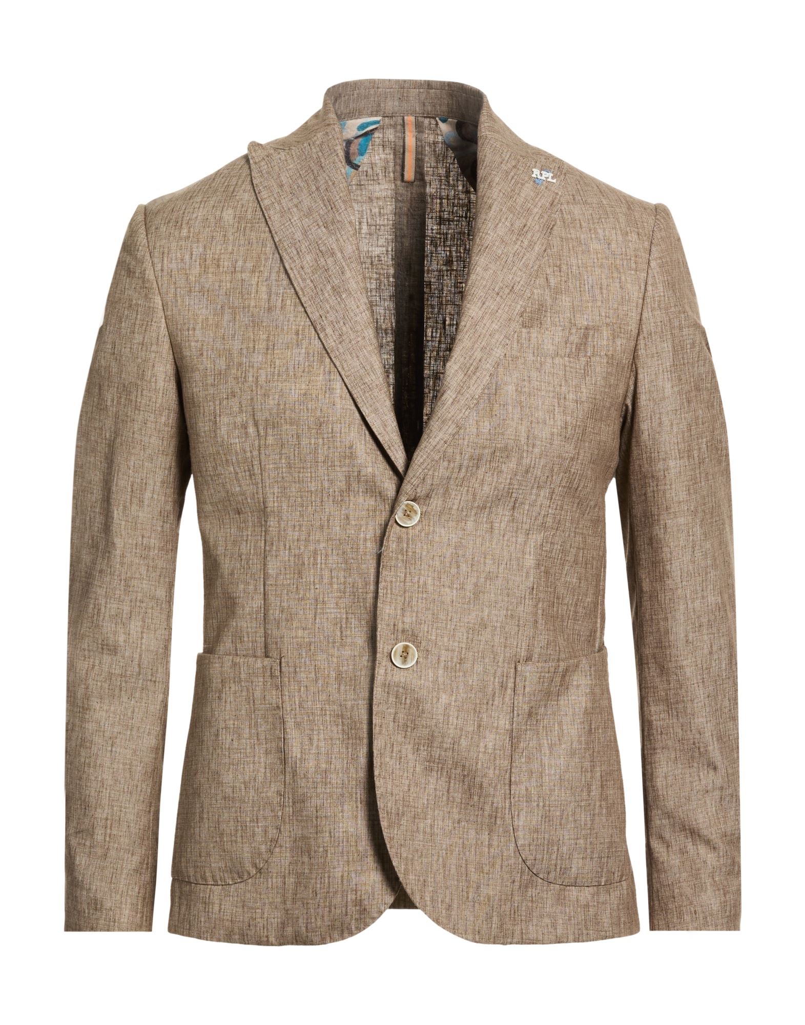 ROBERTO P  Luxury Blazer Herren Khaki von ROBERTO P  Luxury