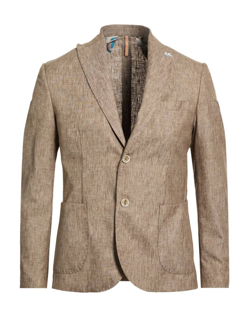 ROBERTO P  Luxury Blazer Herren Khaki von ROBERTO P  Luxury