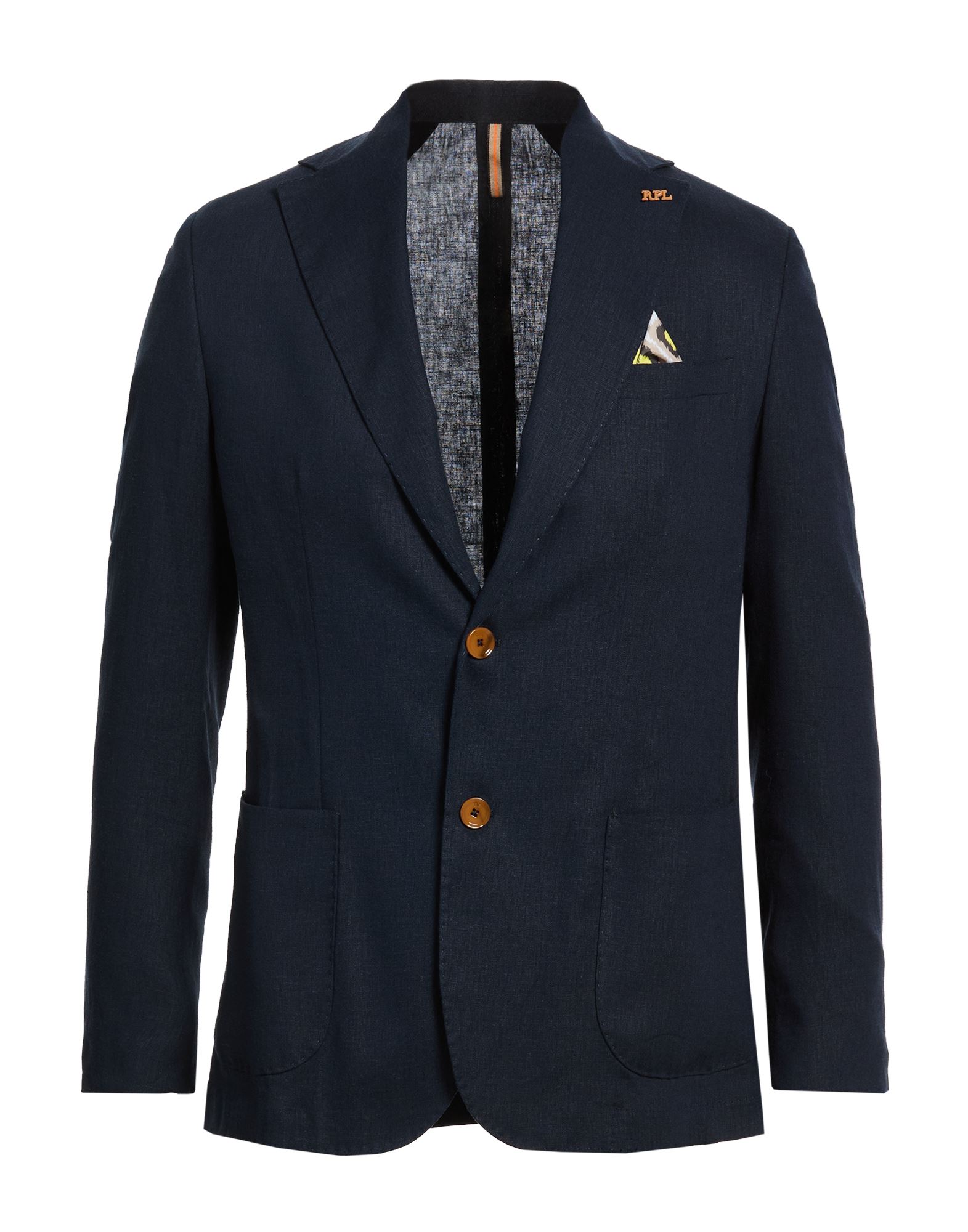 ROBERTO P  Luxury Blazer Herren Nachtblau von ROBERTO P  Luxury