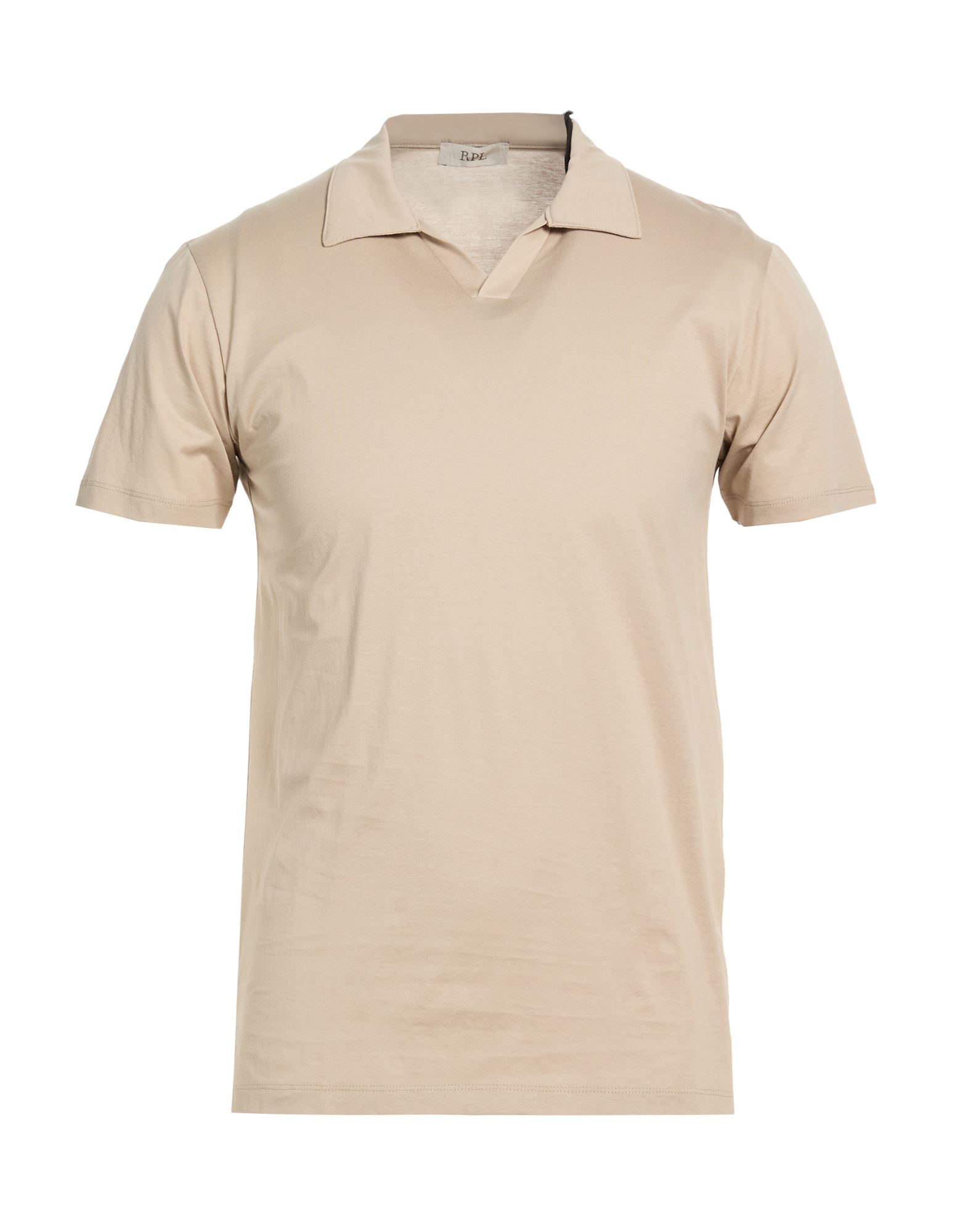 ROBERTO P  Luxury Poloshirt Herren Khaki von ROBERTO P  Luxury
