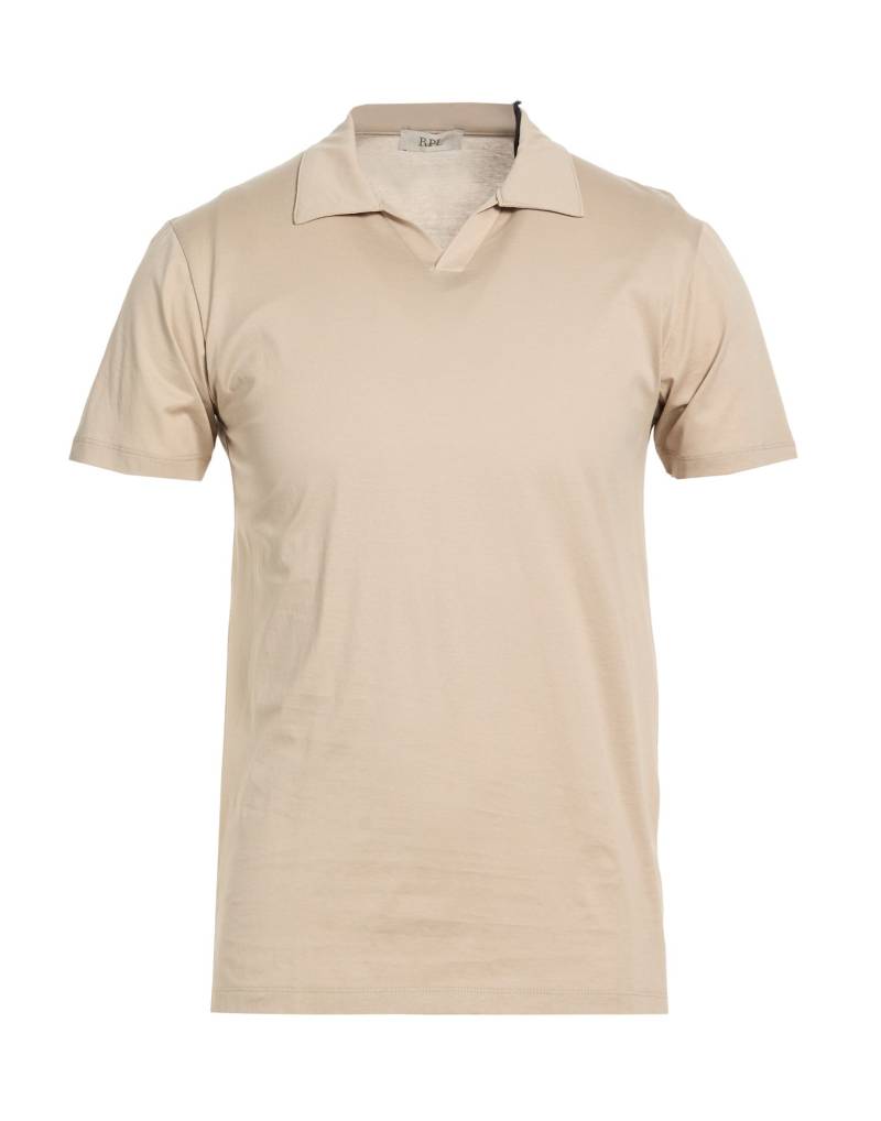 ROBERTO P  Luxury Poloshirt Herren Khaki von ROBERTO P  Luxury