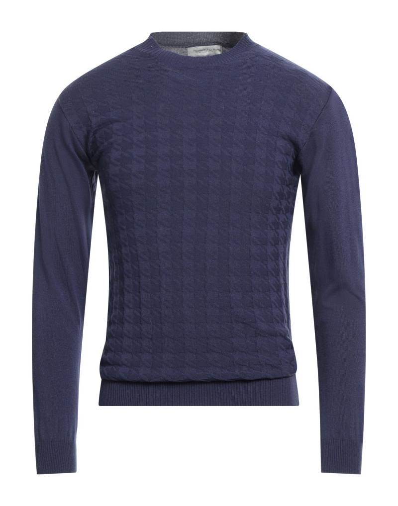 ROBERTO P  Luxury Pullover Herren Dunkelviolett von ROBERTO P  Luxury