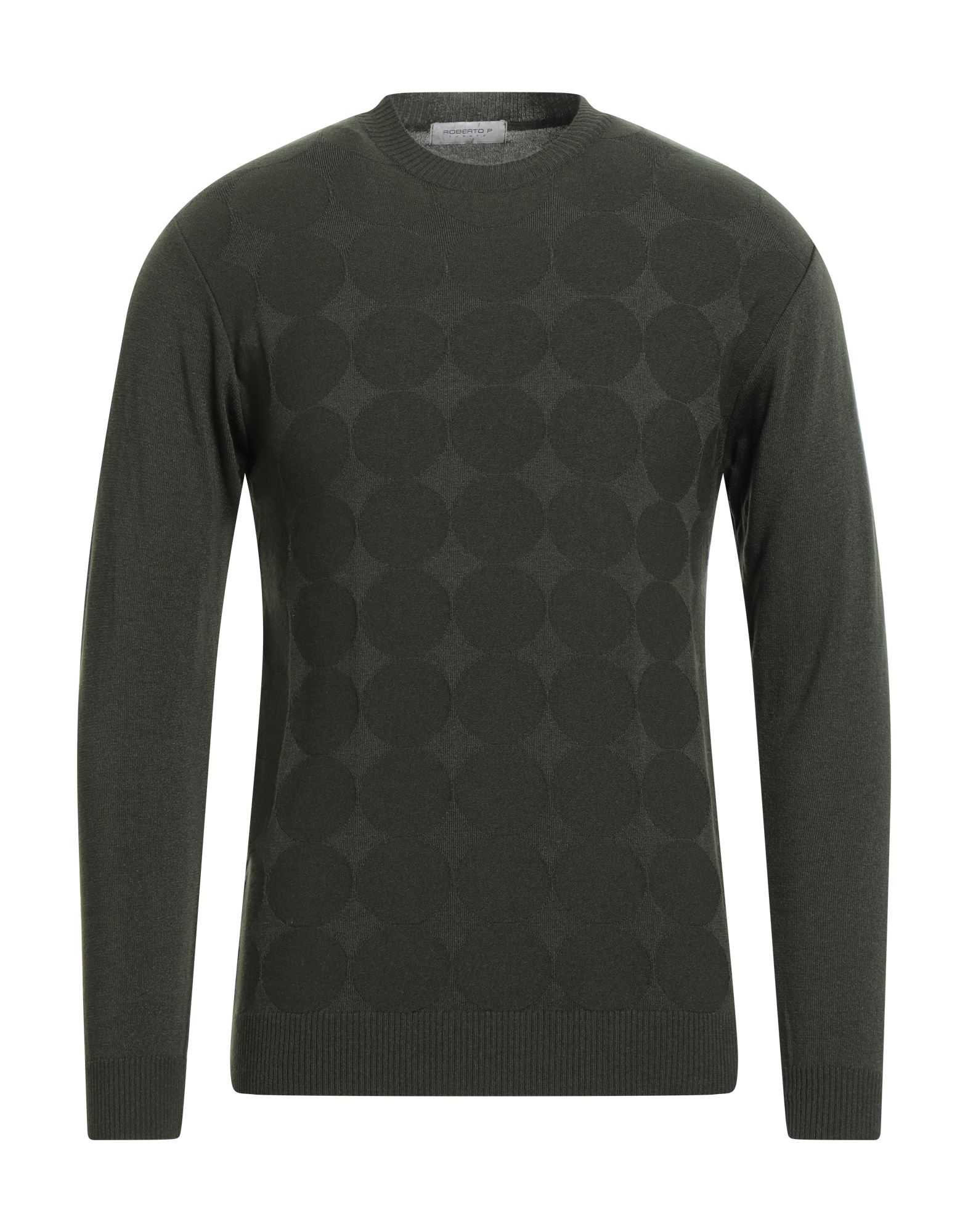 ROBERTO P Luxury Pullover Herren Militärgrün ROBERTO P Luxury Pullover Herren Militärgrün von ROBERTO P Luxury
