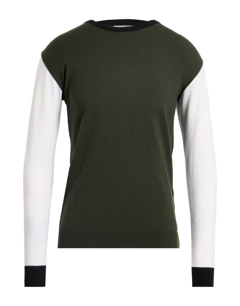 ROBERTO P  Luxury Pullover Herren Militärgrün von ROBERTO P  Luxury