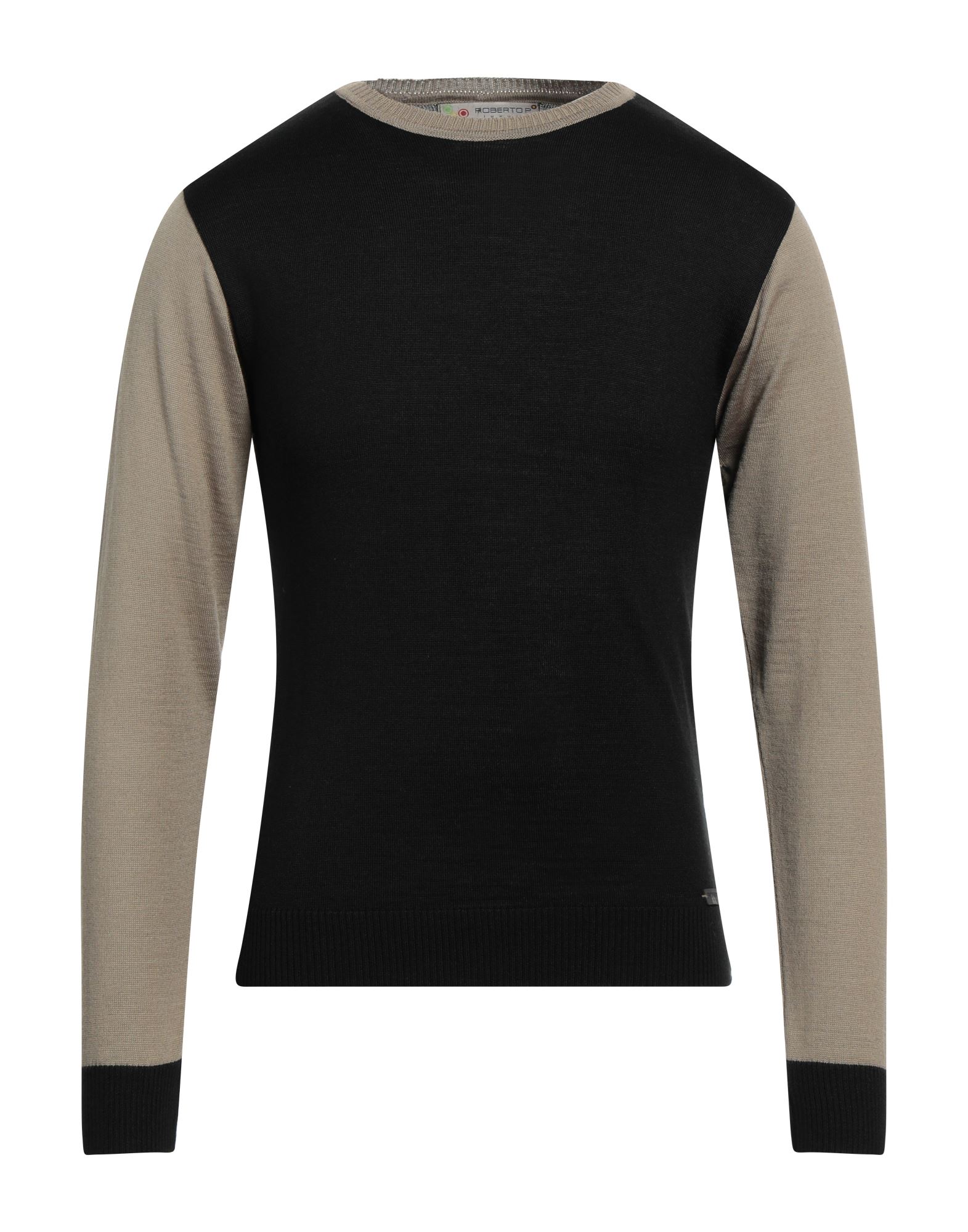 ROBERTO P  Luxury Pullover Herren Schwarz von ROBERTO P  Luxury