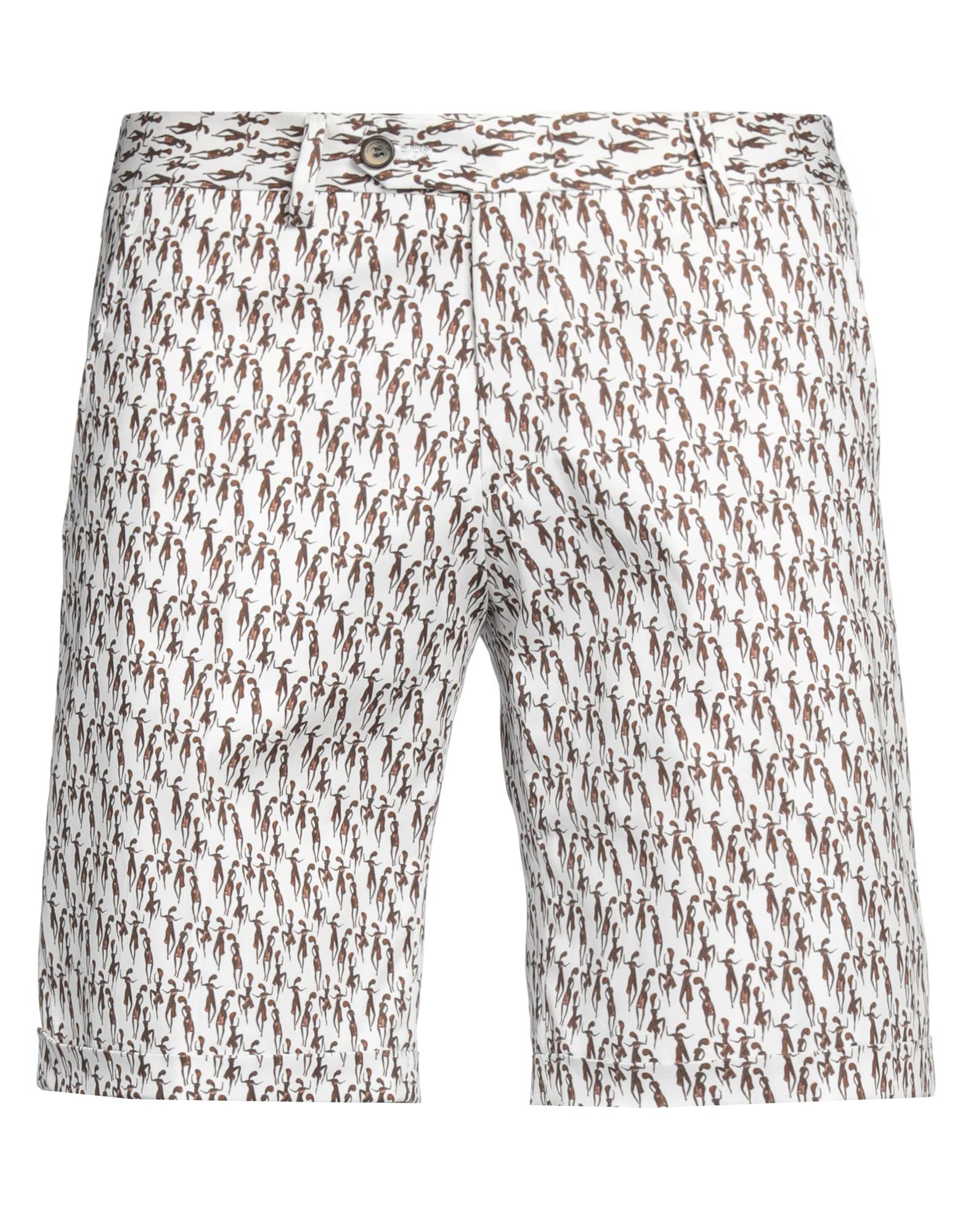 ROBERTO P  Luxury Shorts & Bermudashorts Herren Weiß von ROBERTO P  Luxury