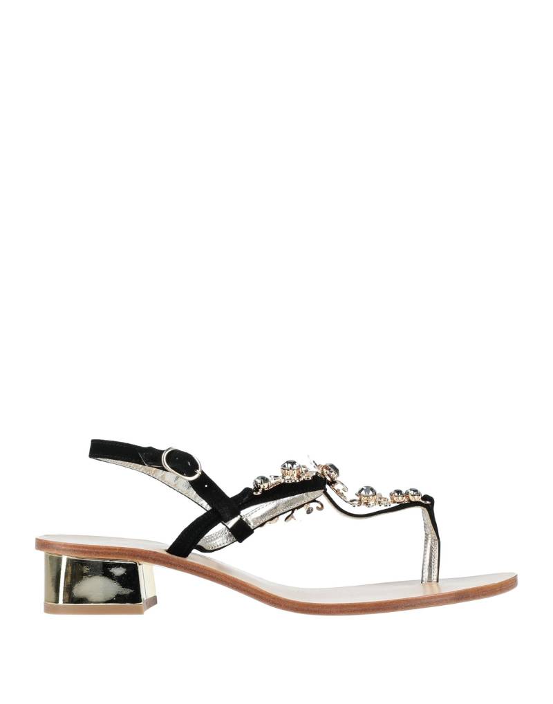 ROBERTO SERPENTINI Zehentrenner Damen Schwarz von ROBERTO SERPENTINI