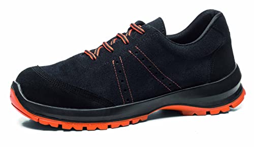 ROBUSTA Unisex Calzado seguridad ACEBO cm Black S1+P+SRC NO Metal Textil 35/48, Negro, 48 EU Weit von ROBUSTA